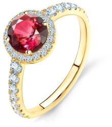 SAVICKI This is Love eljegyzési gyűrű: arany és rubin - savicki - 509 285 Ft