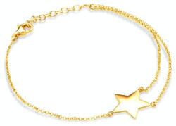 SAVICKI karkötő medállal - csillagok: aranyozott ezüst - savicki - 19 915 Ft