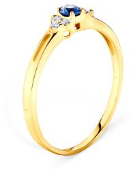 SAVICKI Heart of the Ocean gyűrű: arany kék zafírral - savicki - 181 960 Ft