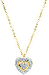 SAVICKI nyaklánc szívvel: arany és gyémántok - savicki - 158 250 Ft