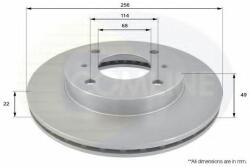 COMLINE Disc frana NISSAN PRIMERA (P11) (1996 - 2001) COMLINE ADC0219V