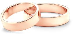 SAVICKI Esküvői karikagyűrűk: rózsaarany, lapos, 5 mm - savicki - 399 915 Ft