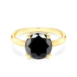 SAVICKI eljegyzési gyűrű: arany fekete gyémánttal - savicki - 1 647 580 Ft