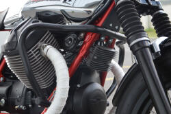 RDMOTO Engine guards RDMOTO CF44KD matt black
