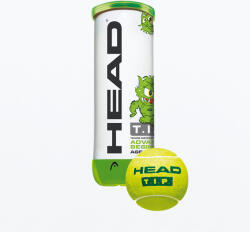 HEAD Set de mingi de tenis 3 buc. Vârf HEAD verde/galben 3B 578133
