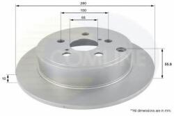 COMLINE Disc frana TOYOTA AVENSIS Combi (T25) (2003 - 2008) COMLINE ADC01111