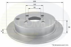 COMLINE Disc frana TOYOTA COROLLA Limuzina (E12J, E12T) (2001 - 2008) COMLINE ADC01115