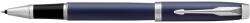 Parker IM Royal rollertoll, 0.5 mm, ezüst klip, kék tolltest, fekete (7060247003/1931661)