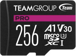 Team Group A1 PRO microSDXC 256GB UHS-I/U3/V30 (TPUSDX256GIV30A1P03)