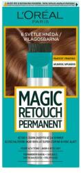L'Oréal Magic Retouch Permanent vopsea de păr 18 ml pentru femei 6 Light Brown
