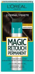 L'Oréal Magic Retouch Permanent vopsea de păr 18 ml pentru femei 2 Black