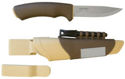Morakniv BUSHCRAFT SURVIVAL (S) kés, tokkal, szikravetővel, élezővel, barna - M-13033