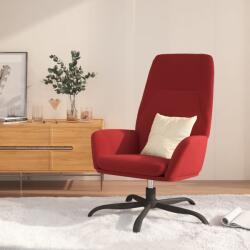 vidaXL Scaun de relaxare, roșu vin, catifea (341371)