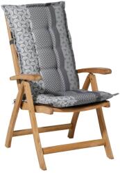 Madison Pernă pentru scaun cu spătar înalt „Pasa, gri, 123x50 cm PHOSC027 (434725)
