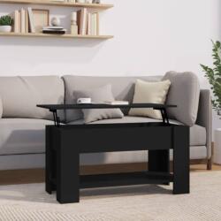 vidaXL Măsuță de cafea, negru, 101x49x52 cm, lemn prelucrat (809702) Masa de cafea