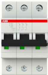 ABB S203-C20 2CDS253001R0204 Kismegszakító 3P/ 20A/ C 6kA (2CDS253001R0204)
