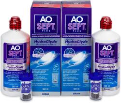 Alcon Soluție AO SEPT PLUS HydraGlyde 2x360 ml