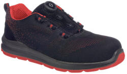 Portwest FT08 Portwest Compositelite Wire Lace Safety Trainer kötött S1P (FT08BKD47)