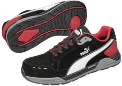 PUMA Airtwist Blk Red low S3S ESD FO HRO SR munkavédelmi cipő (PUM-644630-40) - munkavedelemplusz