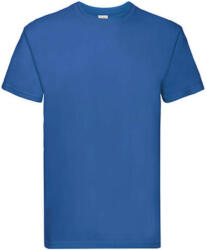 Fruit of the Loom Csomag akciós póló (minimum 5 db) Uniszex póló Rövid ujjú Fruit of the Loom Super Premium Tee - L, Királykék