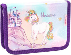 Belmil Penar școlar Belmil - Rainbow Unicorn Magic, cu desfasurare dubla (335-72) Penar