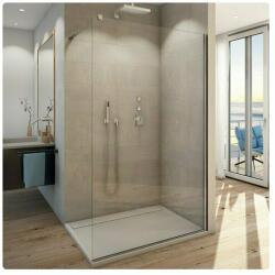 SanSwiss Paravan de dus tip Walk-in SanSwiss Easy STR4P 130 cm sticla securizata 8mm anticalcar (STR4P1305007) - neakaisa