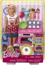 Mattel Papusa Barbie FHP57 - Barbie bucatar cu aragaz si accesorii (FHP57)