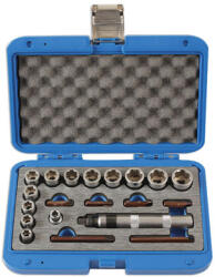 Laser Tools Csavarkiszedő készlet - sérült fejű csavarokhoz 20 db-os készlet üthető szár (LAS-6219)