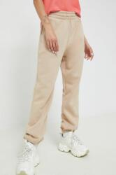 adidas Originals pantaloni de trening femei, culoarea bej, neted HJ7865-MAGBEI 9BYY-SPD07J_80X