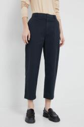 Gap pantaloni femei, culoarea negru, fason chinos, high waist 9BYY-SPD0TA_99X