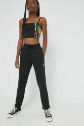 adidas Originals pantaloni de trening femei, culoarea negru, uni HM1837-BLACK 9BYY-SPD086_99X