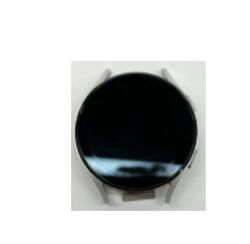 Samsung R860, R865 Galaxy Watch4 40mm előlap keret, lcd kijelző és érintőpanel ezüst gyári