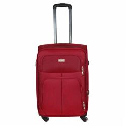 ORMI Zenit bordó 4 kerekű közepes bőrönd (Zenit-M-bordo)