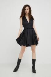 The Kooples ruha fekete, mini, harang alakú - fekete M - answear - 65 990 Ft