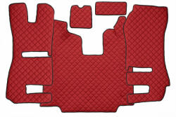  Bőr teljes padló borítás Scania R 2010-2016 aut. Recaro (piros)