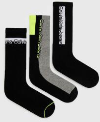 Calvin Klein zokni (3 pár) fekete, férfi - fekete Univerzális méret - answear - 7 490 Ft