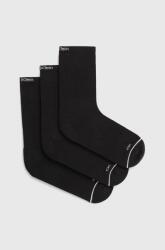 Calvin Klein zokni (3 pár) fekete, női - fekete Univerzális méret - answear - 6 890 Ft