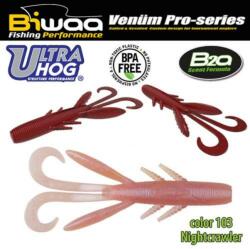 Biwaa Ultra Hog 3" 7, 5cm 103 Nightcrawler lágy műcsali 10db/csg (B001111)