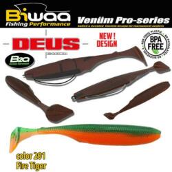 Biwaa Deus 5" 13cm 201 Fire Tiger gumihal 5db/csg (B001510)
