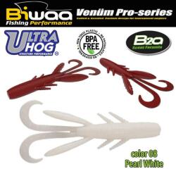 Biwaa Ultra Hog 4" 10cm 08 Pearl White lágy műcsali 8db/csg (B001127)