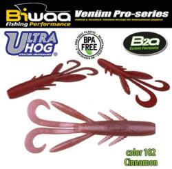 Biwaa Ultra Hog 3" 7, 5cm 102 Cinnamon lágy műcsali 10db/csg (B001110)