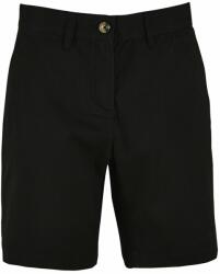 SOL'S Pantaloni scurți chino pentru femei Jasper - Neagră | 46 (SOLS-02762-1000231931)