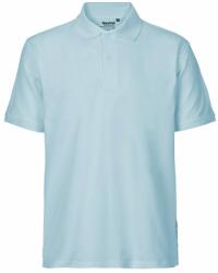Neutral Tricou polo pentru bărbați din bumbac organic Fairtrade Clasic - Deschisă albastră | 3XL (NE-O20080-1000303717)