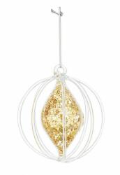 Bizzotto Set 6 ornamente paiete aurii brad 9.2 cm (0930204) - decorer