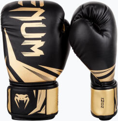 Venum Challenger 3.0 mănuși de box pentru bărbați negru și auriu VENUM-03525
