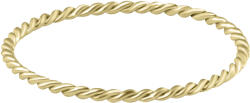 Troli Minimalistaranyozott acélgyűrű Gold 58 mm