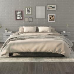 vidaXL Noptiere, 2 buc. , sonoma gri, 40x35x47, 5 cm (817294)