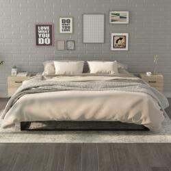 vidaXL Noptiere, 2 buc. , stejar sonoma, 40x35x47, 5 cm (811995)
