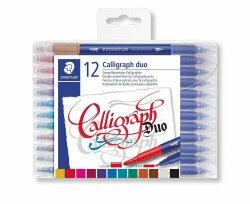 STAEDTLER Маркери Caligraph Duo 12 цвята
