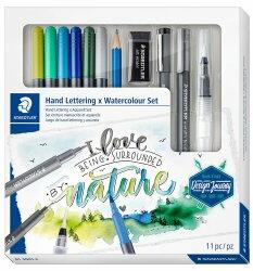 STAEDTLER Калиграфски комплект Hand Lettering x Watercolour